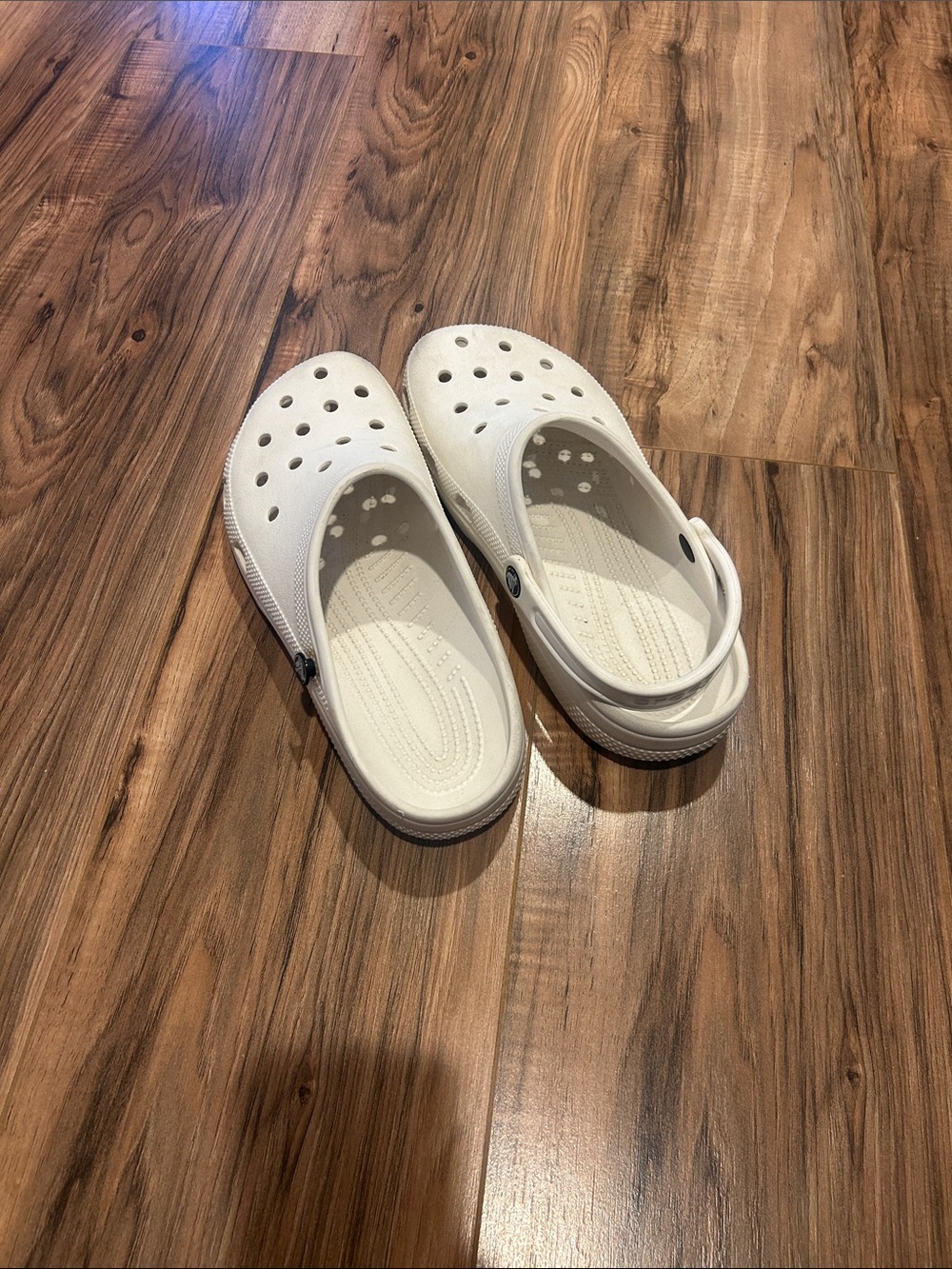 Men White Clog Sandals - Comfortable Slip-On Shoes